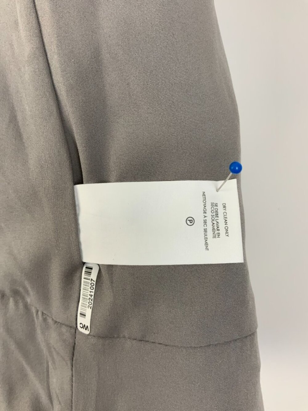 CABI Radiance Cropped Jacket Gray/ Blue Tweed with Silver Sz S - Picture 14 of 16